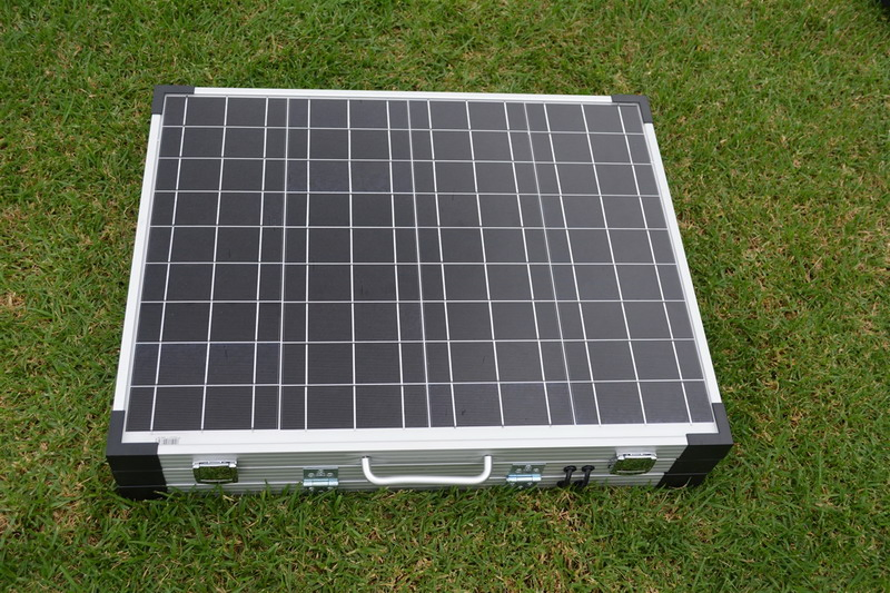 180W Portable Folding Solar Panel Kit with Handle for Camping Caravan