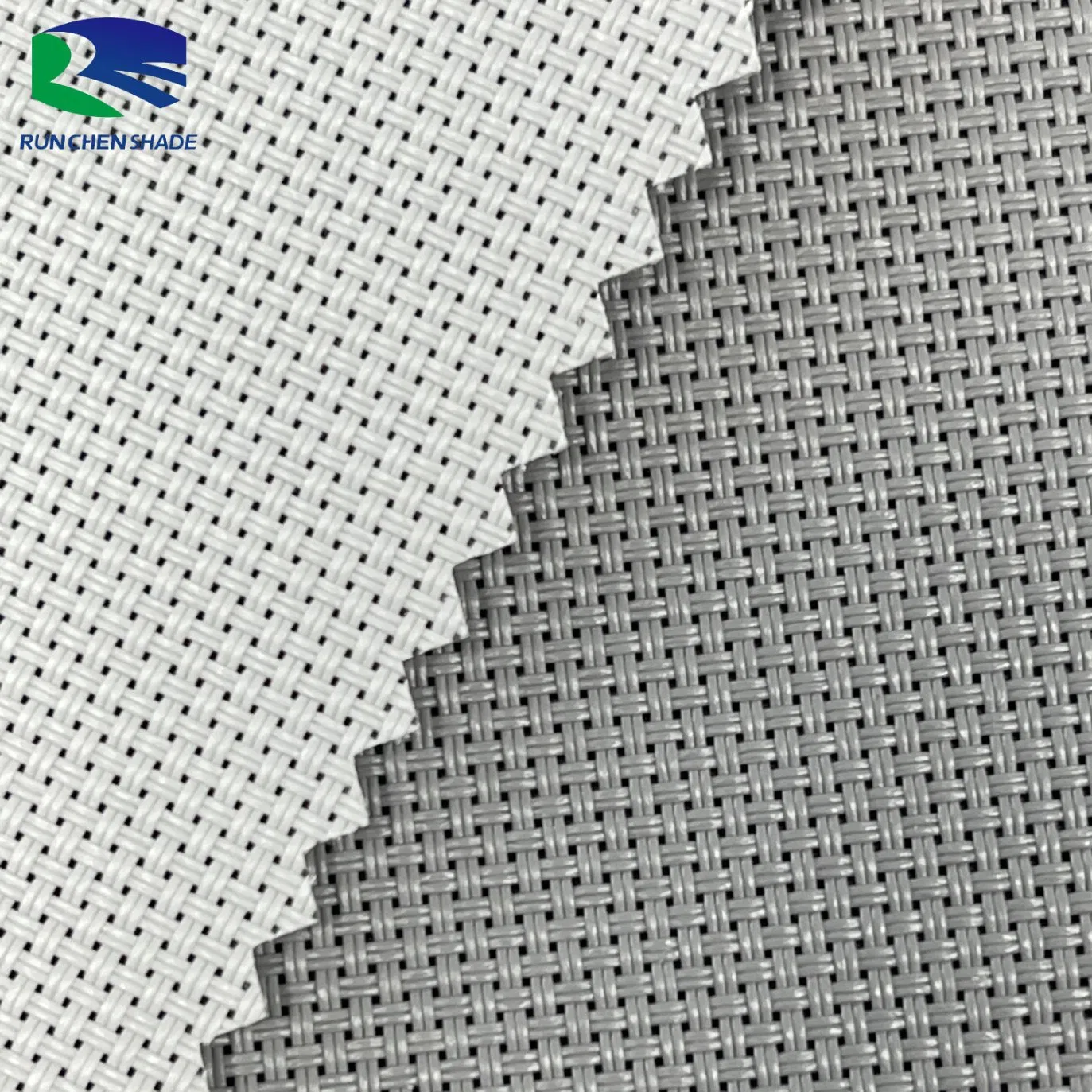 Customized Polyester Sunscreen Transparent Roller Blind Fabric