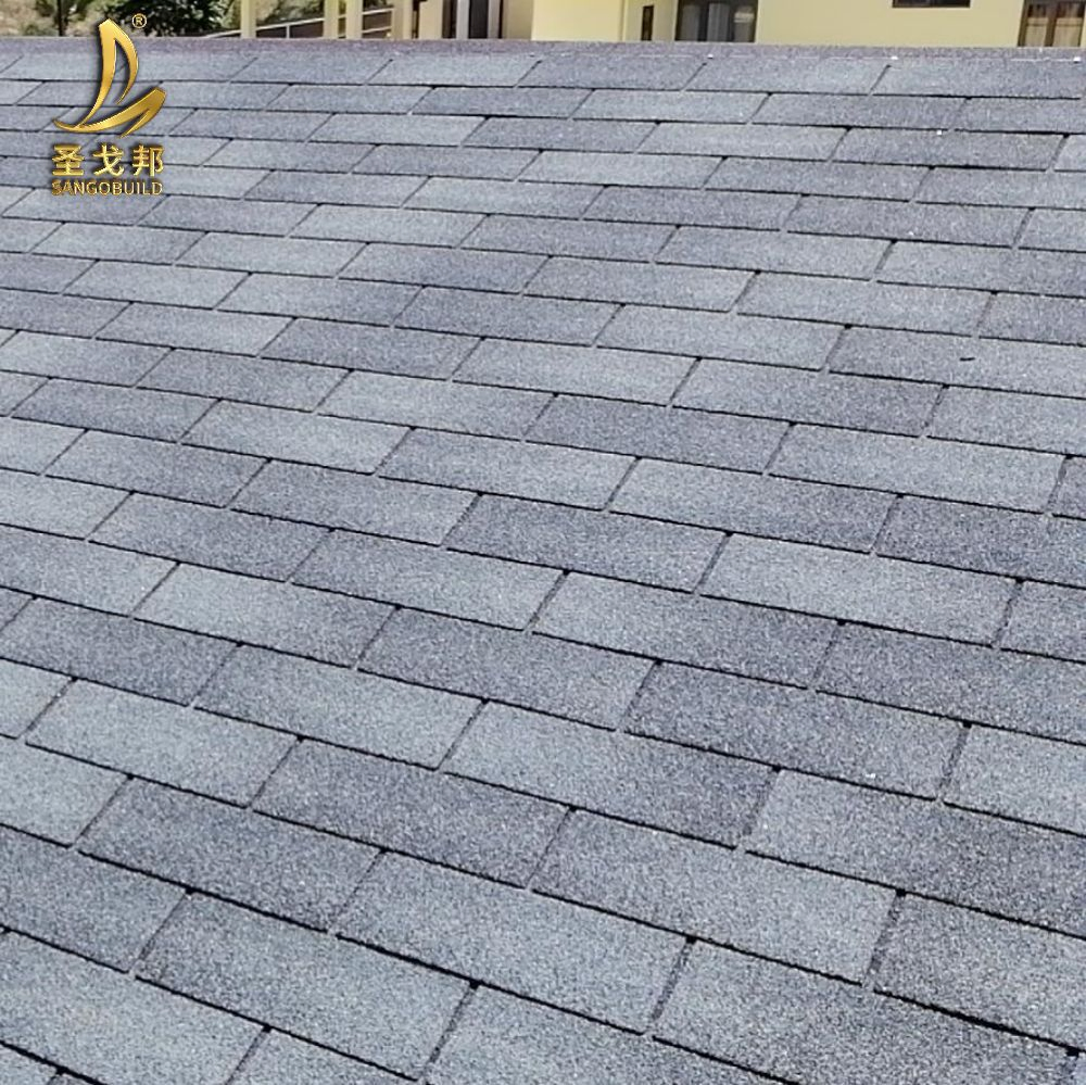 Solar Heat-Reflective Asphalt Roofing Shingles Roofing Tile Hangzhou Singer Made in China