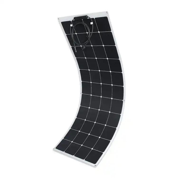 Portable Semi Thin Film Solar Panels Bendable Flexible PV Moudle for RV, Yachts, Marine Power Supply