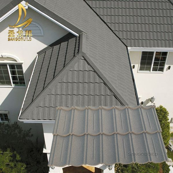 New Products Photovoltaic Solar Roof Tiles Aluminium Zinc Steel Panel Lightweight Materials Stone Coated Roof Tiles