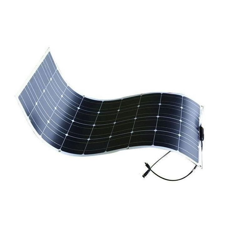 Ultra-Lightweight Thin Flexible 530W Solar Module for RV Van Curved Roof