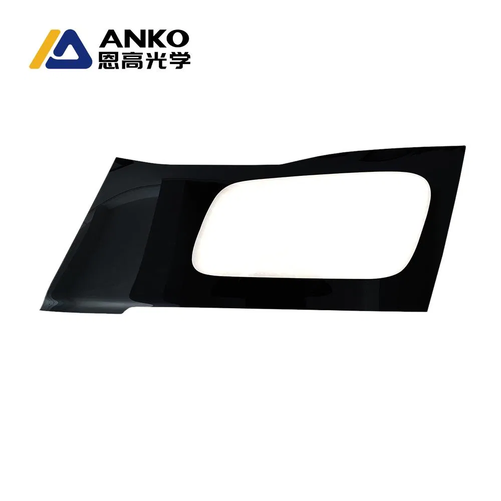 Silk Printing Tinted Polycarbonate Safety Glazing for Automotive Car Side Windows