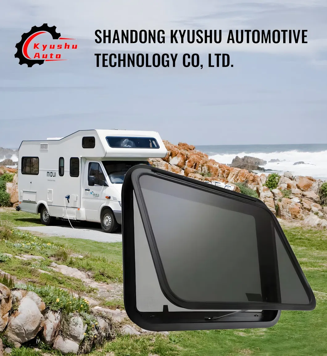 Thermal Insulation Transparent RV Motorhome Sliding Window