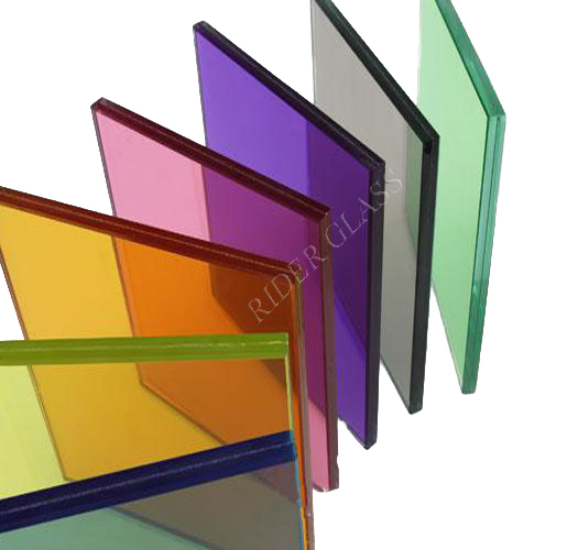 6.38-42.3mm Dark Grey PVB Laminated Glass