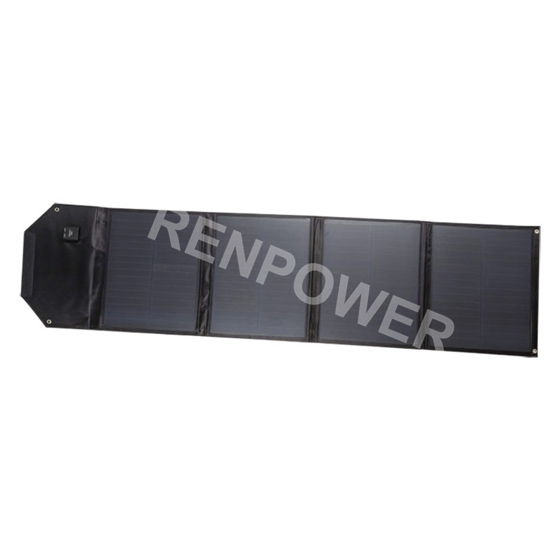 200W Foldable Solar Panel Suitcase Portable Bag Blanket Pet ETFE Durable Waterproof