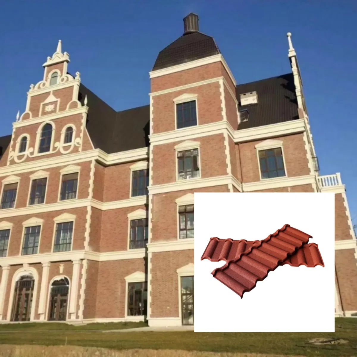 Lightweight Curved Solar Roof Tile for Unique Designs