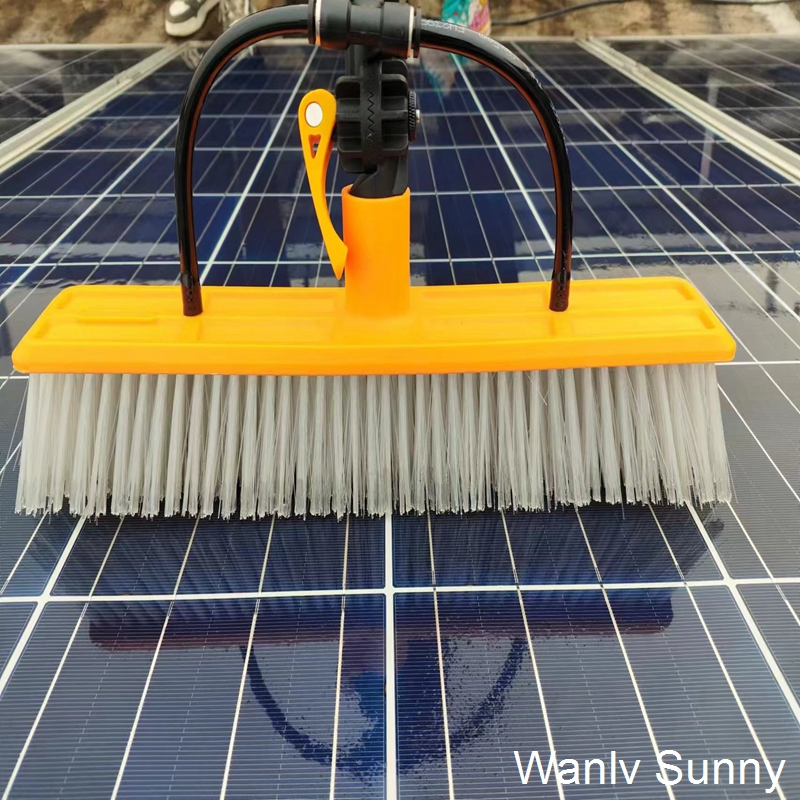Supply Solar Panel Cleaning Brush Kit with 6.0m Handle and 55cm Head