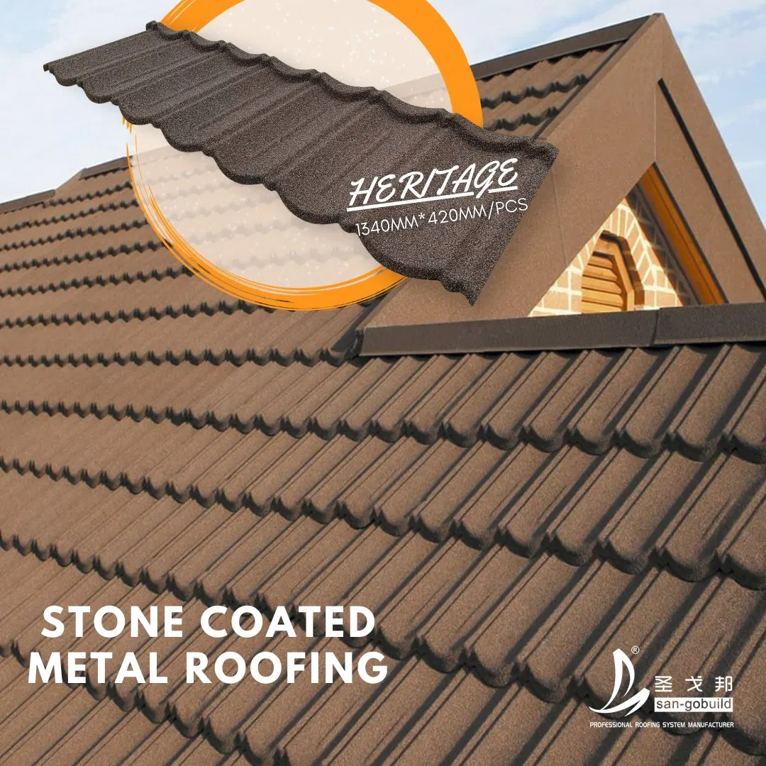 New Products Photovoltaic Solar Roof Tiles Aluminium Zinc Steel Panel Lightweight Materials Stone Coated Roof Tiles