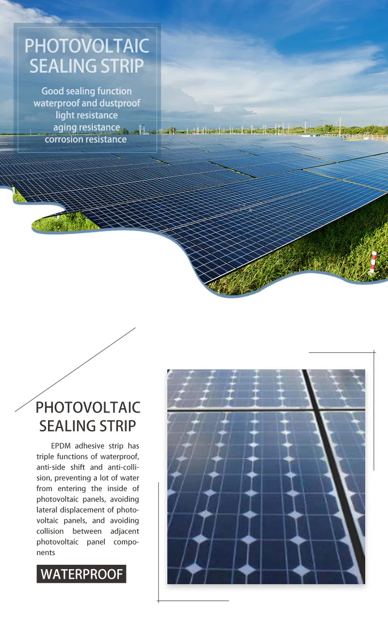 Sealing Strip Custom T-Shape V-Shape Extrusion Rubber Sealing Strip