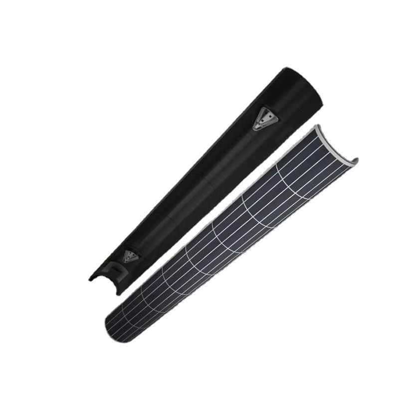 Curved Mono Crystalline Silicon Solar Street Lamp Panel 40W for Round Garden Light