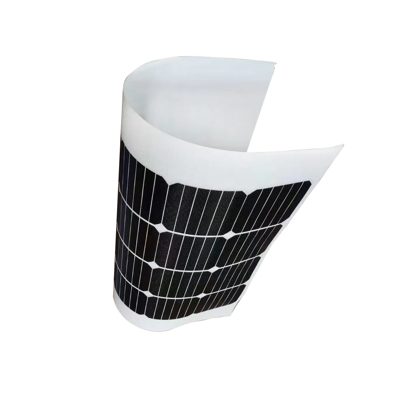 High-Efficiency Monocrystalline Solar Cells Semi Thin Film Flexible Solar Panel for Easy Installation