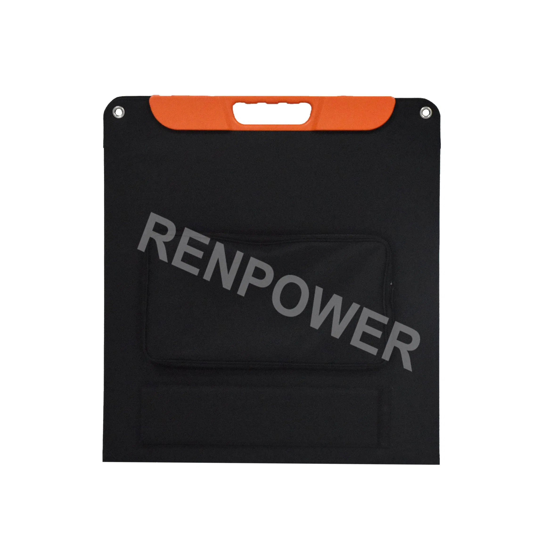 100W Portable Solar Bag Panel Blanket with Handle High Efficiency Outdoors Traveling