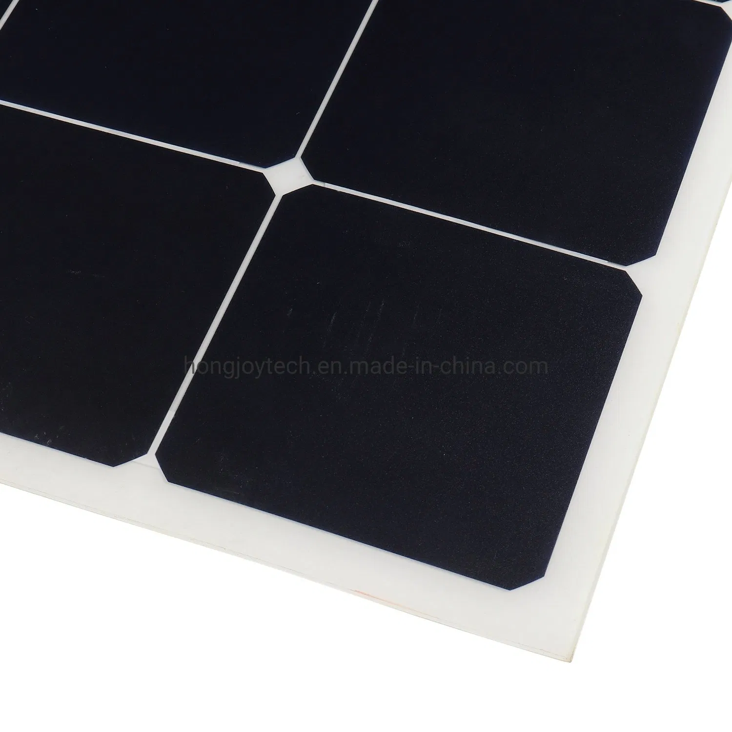 High Efficiency Monocrystalline Silicon and ETFE Materials Extremely Flexible Bending Solar Panel, Curved PV Module for Coach Roof, RV, Boat, Cabin, Tent, Motor