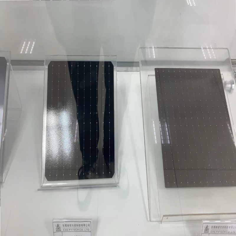 Custom Shaped BIPV Transparent Glass Solar Panel