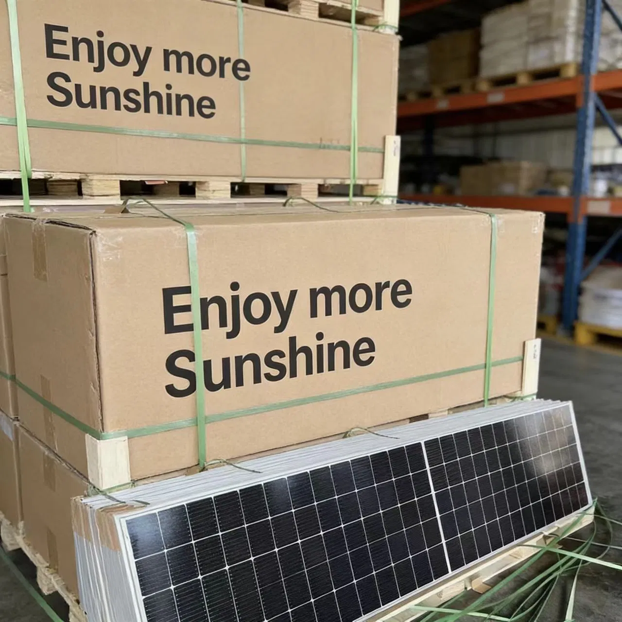 High-Efficiency Industrial Solar Panel with Durable Aluminum Frame