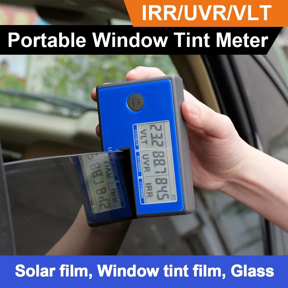Ls162 Ls162A Solar Transmission Meter Portable Window Tint Meter Vlt Solar Film Transmission Meter Film Window Tint Tester