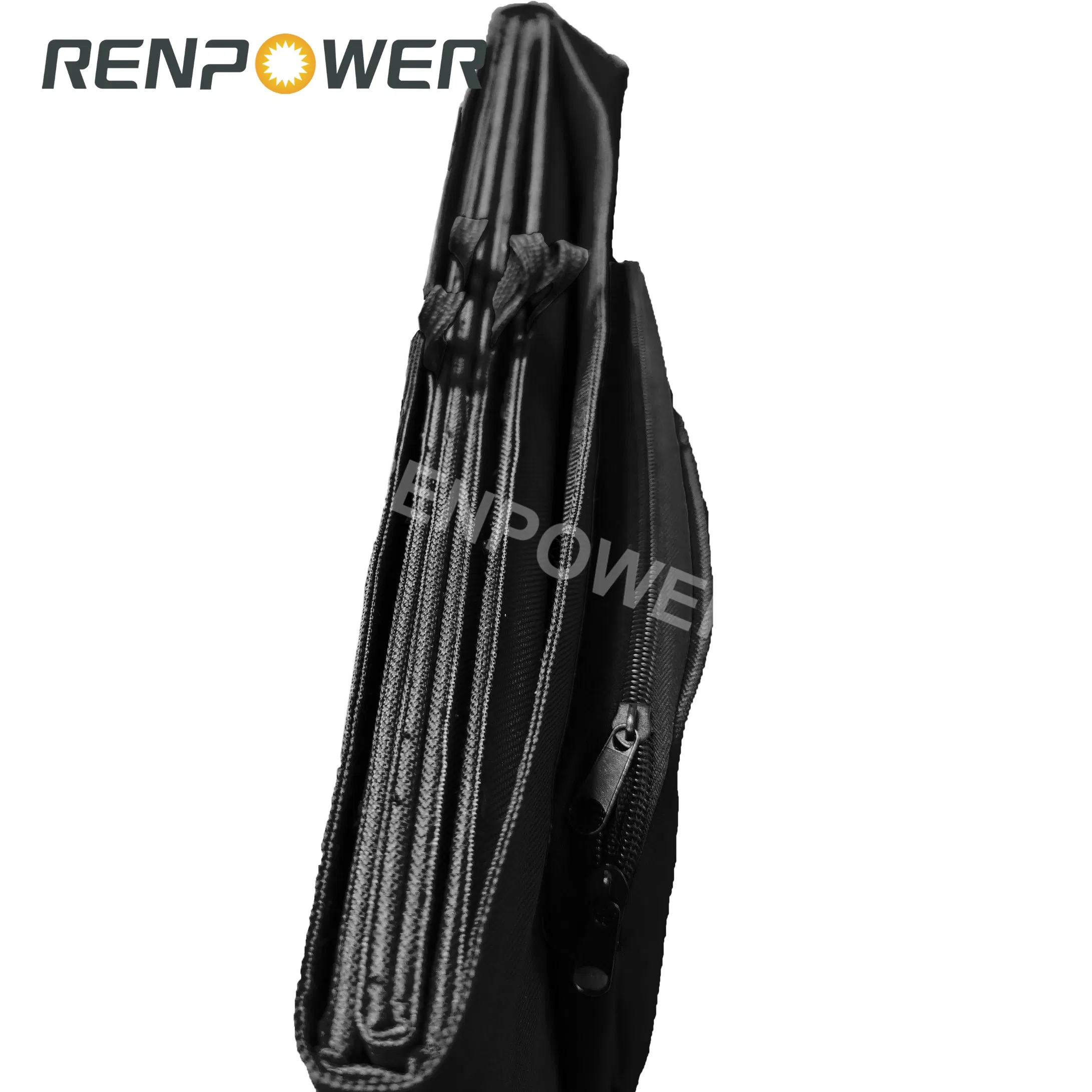 Hpbc 60W\80W/100W Waterproof Robust Portable Solar Blanket for Camping Hiking