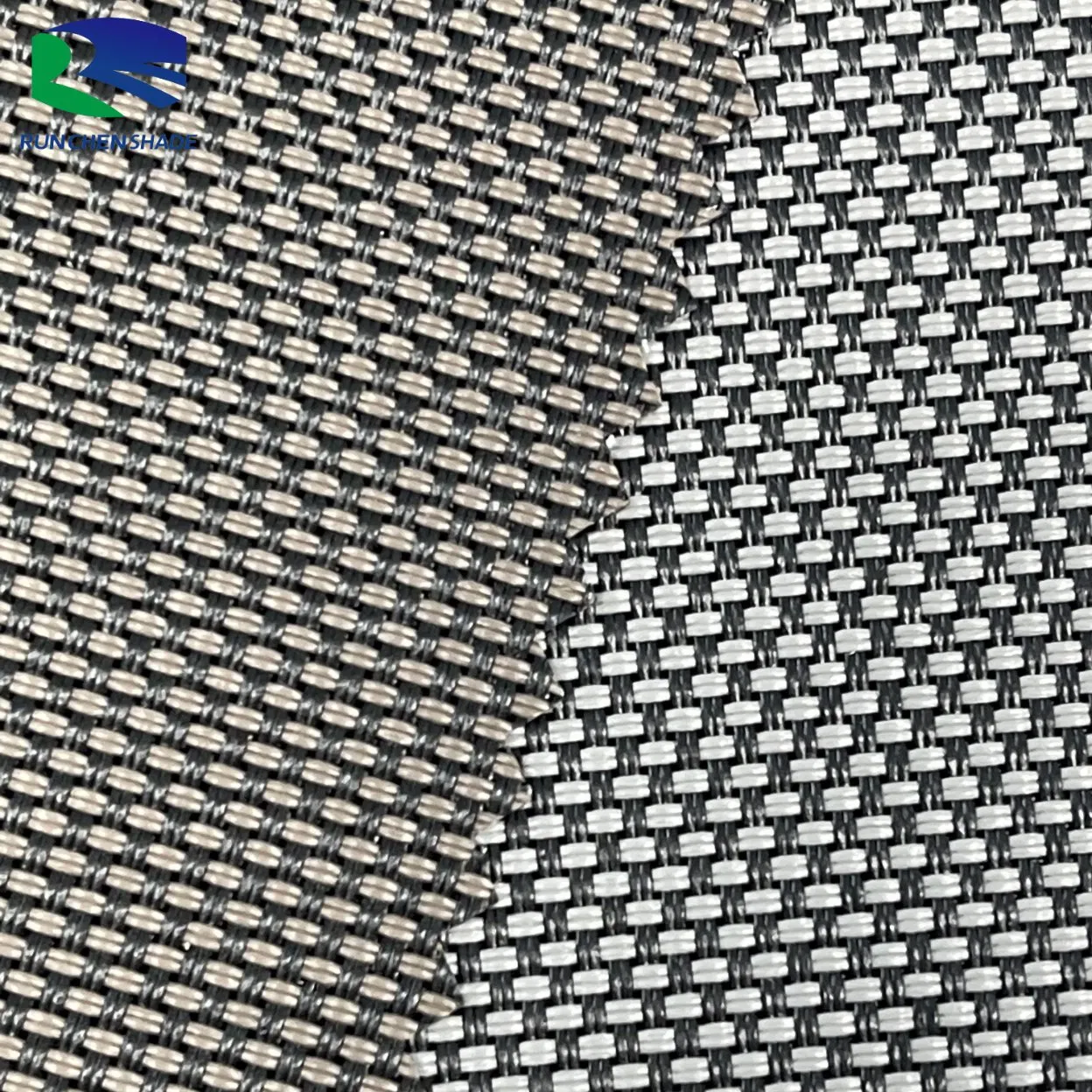 Customized Polyester Sunscreen Transparent Roller Blind Fabric