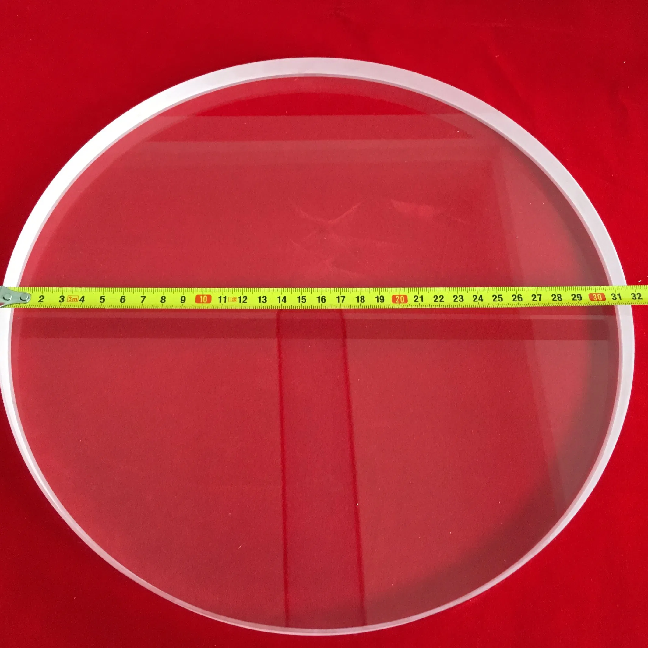 Optical Instruments Resistant High Transmittance UV Quartz Plate Optical Glass Window