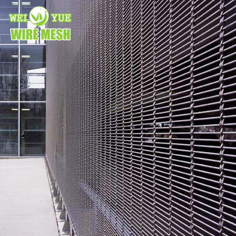 Stainless Steel Architectural Decorative Wire Mesh Used for Wall Cladding