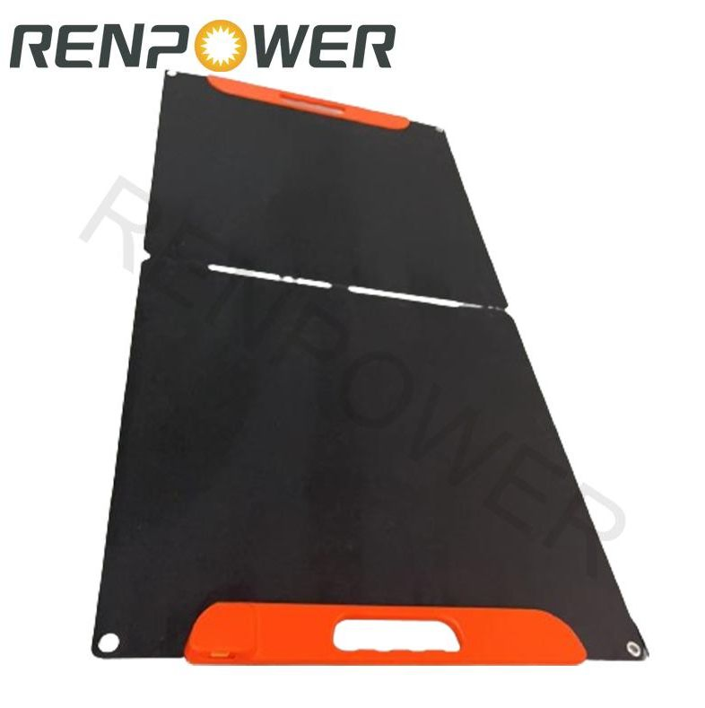 ETFE Coating Power Customerized 100W Solar Panel Charger Foldable and Portable Solar Blanket