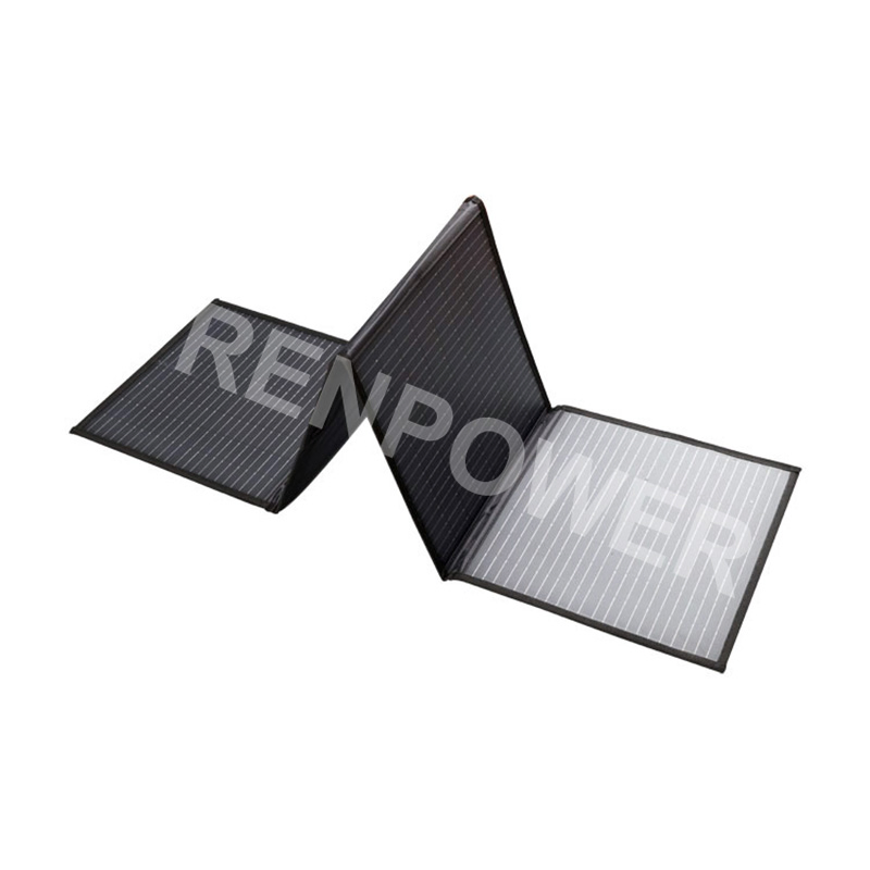 200W Foldable Solar Panel Suitcase Portable Bag Blanket Pet ETFE Durable Waterproof