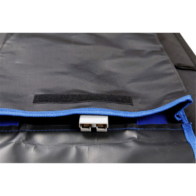 200W 18V Foldable Portable Monocrystalline Solar Blanket for Power Stations Camping Camper