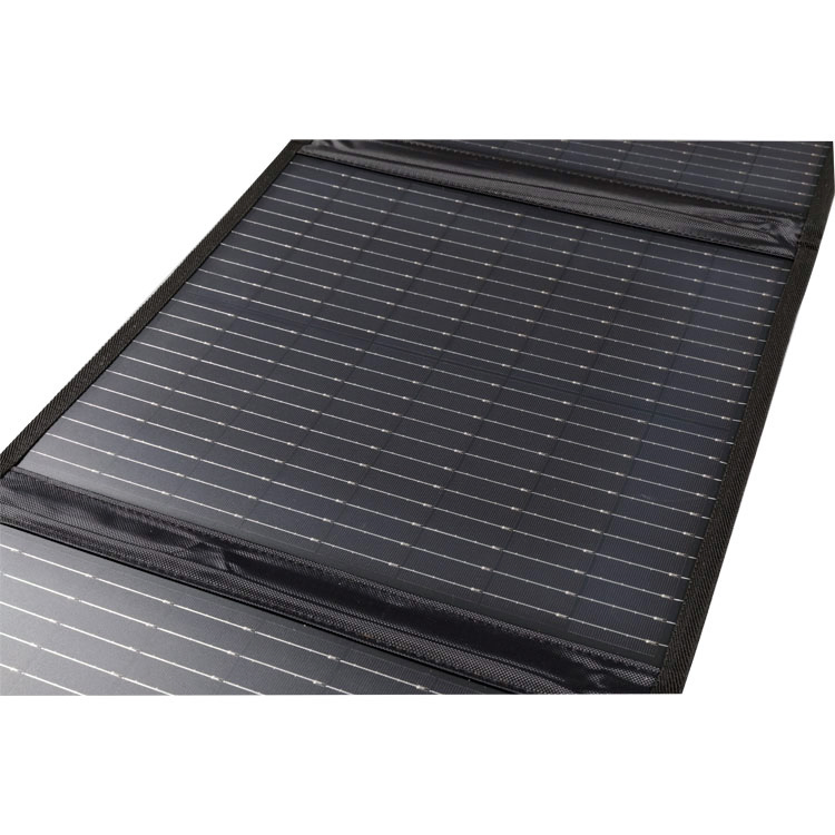 200W 18V Foldable Portable Monocrystalline Solar Blanket for Power Stations Camping Camper