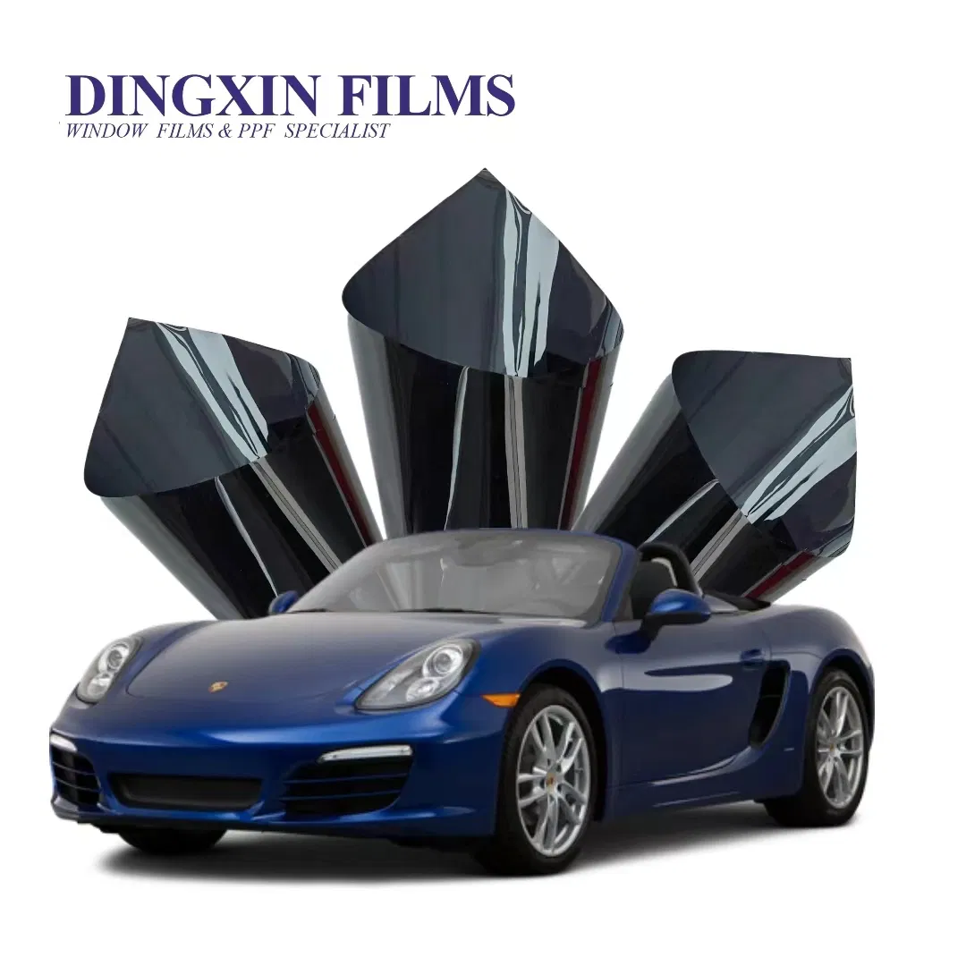 10% Vlt Black Sputtering Window Tinting of Reflective Titanium Cearmic Coating