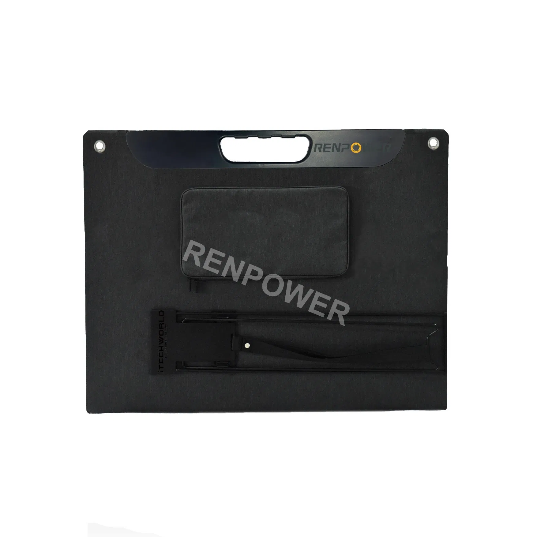 400W Black One Piece Mono Portable High Efficiency Solar Blanket Camping Hiking