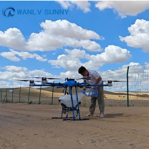 Advanced Solar Panel Cleaning Kit with 45ah Battery and 98kg Flight