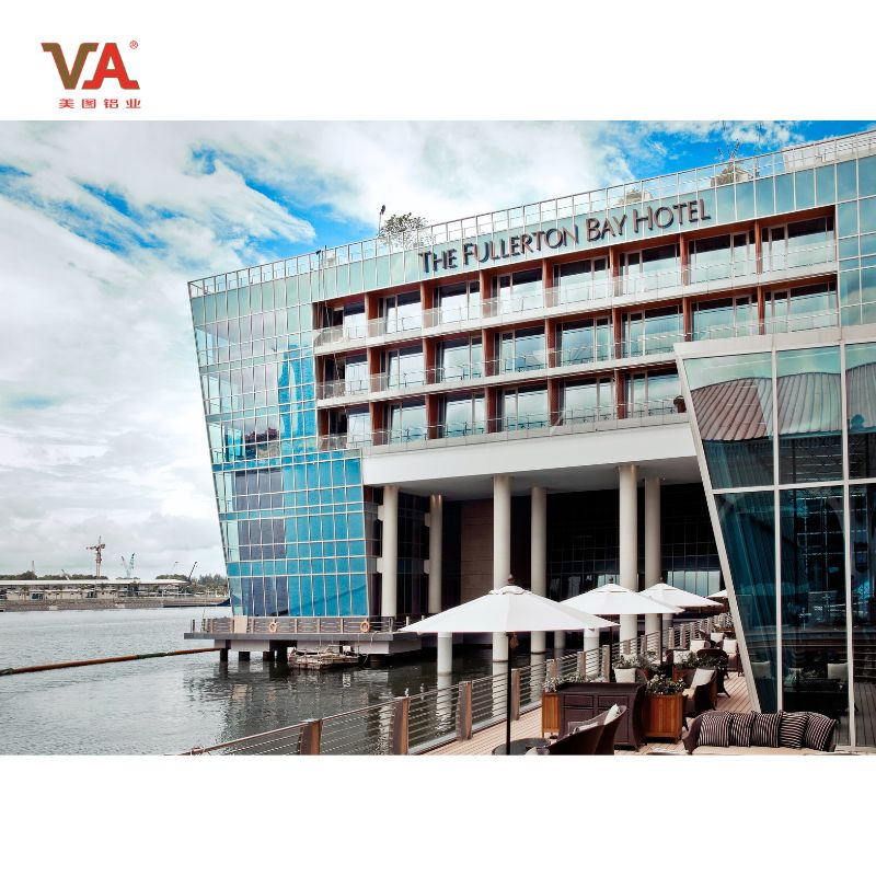 Building Facade Frameless Spider System Glazing Aluminum Price Aluminium Glass Curtain Wall