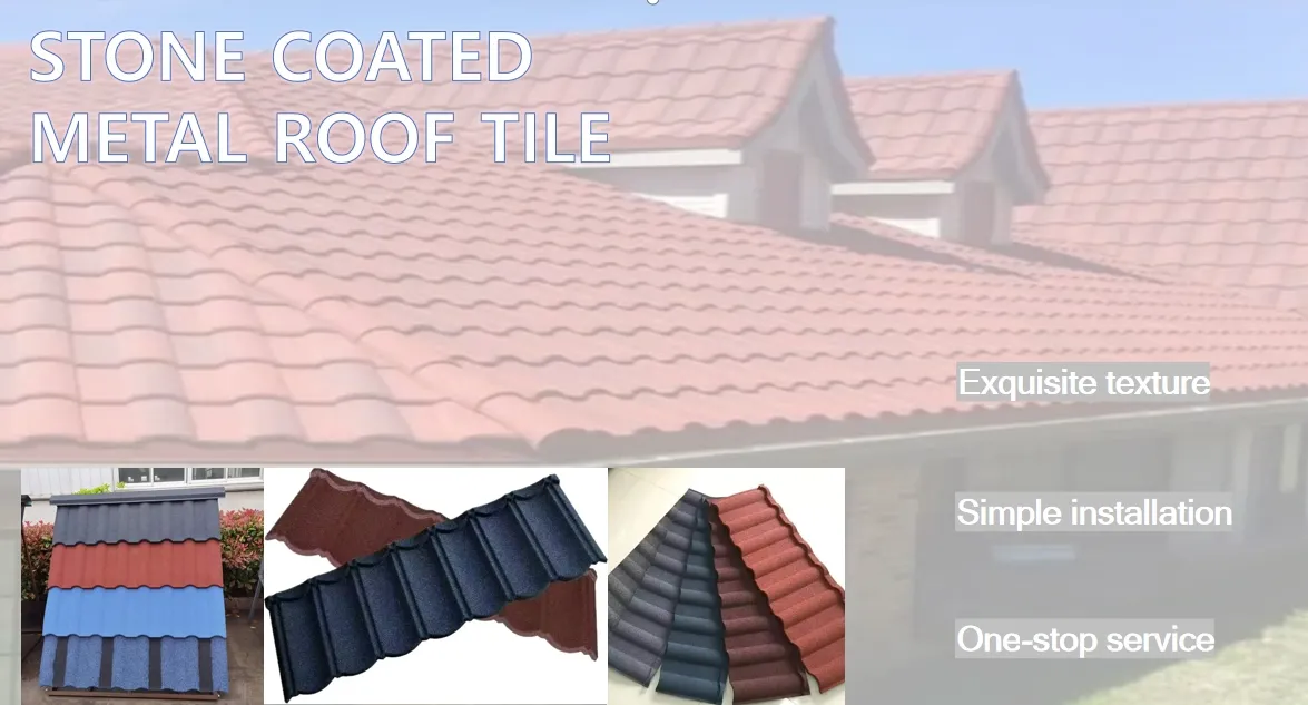Stone Coated Metal Roofing Tile Banner