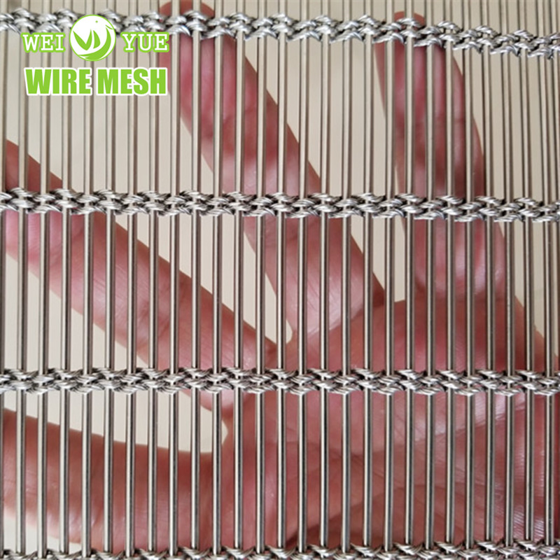 Stainless Steel Architectural Decorative Wire Mesh Used for Wall Cladding