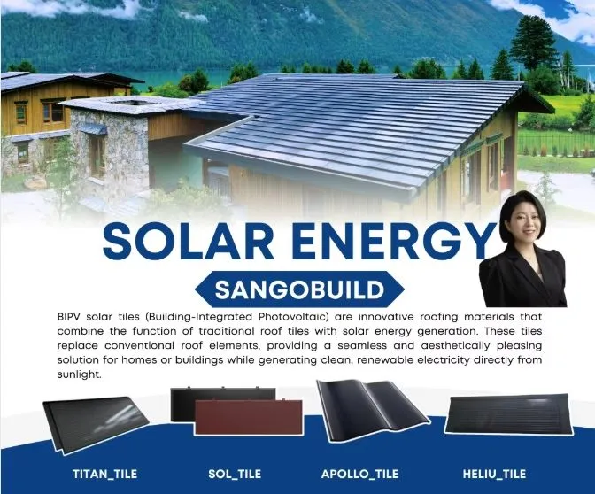 BIPV Solar Tiles
