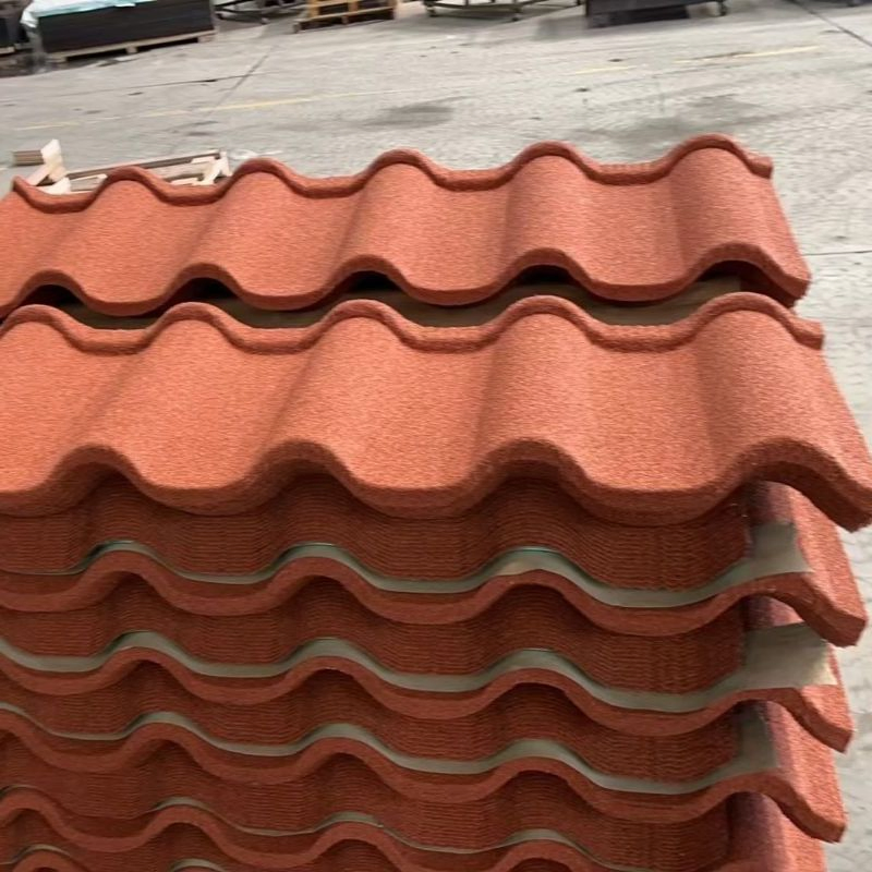 Color Stone Coated Galvalume PVC Solar Roof Tiles Factory Whosale Price Decorative Sheet