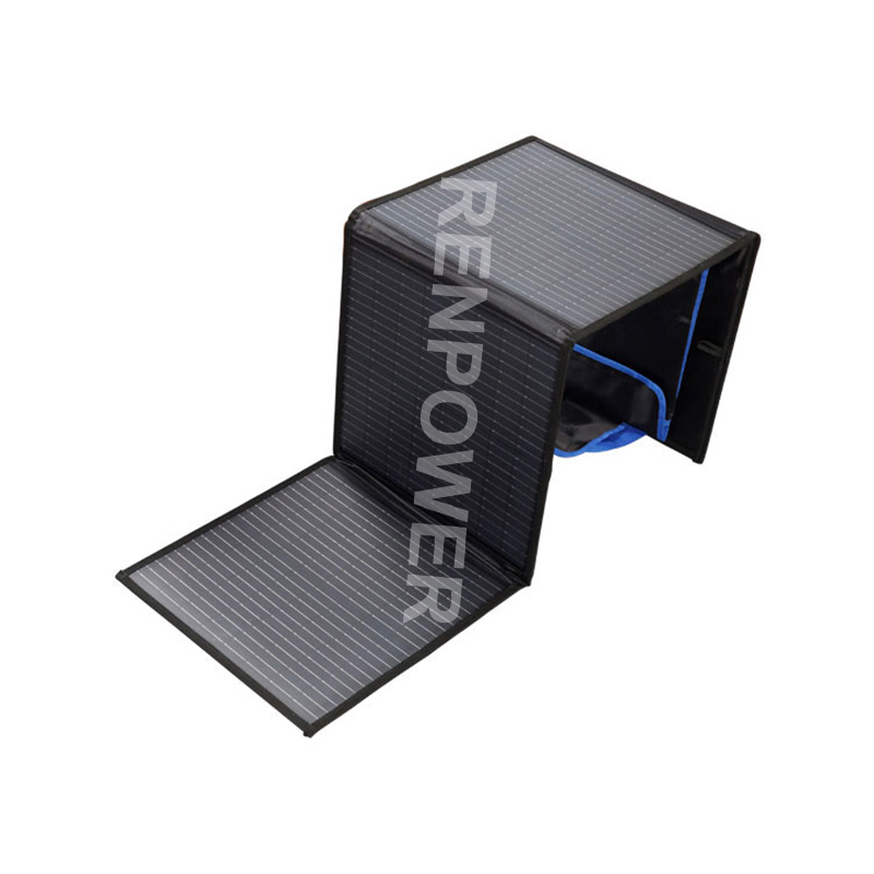 200W Foldable Solar Panel Suitcase Portable Bag Blanket Pet ETFE Durable Waterproof