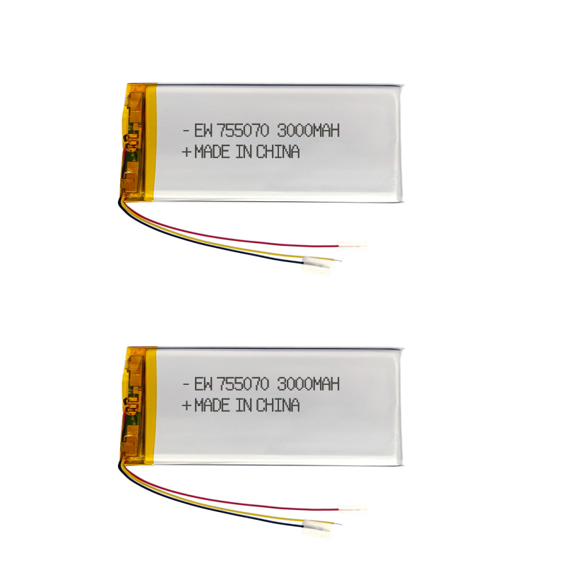 3000mAh Lithium Ion Battery Pouch Cell for Bluetooth Speaker Ai Robot