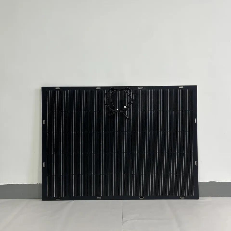 Flexible Solar Panel Kingwooh Perc Light Weight Balcony Solar Panel 190W 200W 210W Mono Facial PV Module Micro Inverter Solar