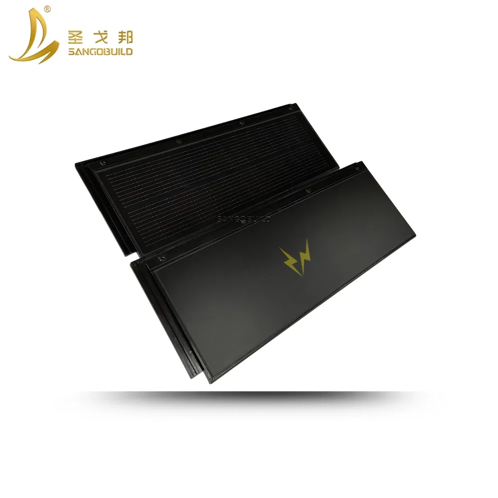 Photovoltaic System Lightweight Solar Roofing Sheet High Efficiency Solar Roof Tile