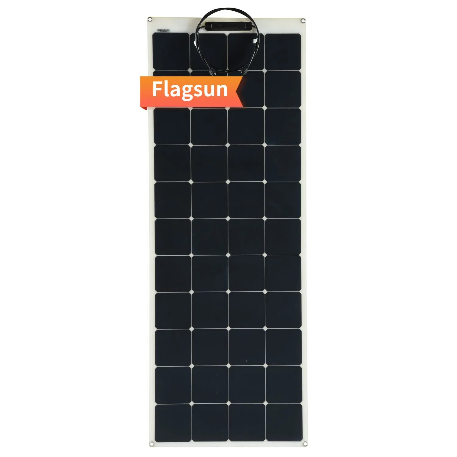 Cheap Factory Price Bendable Semi Thin Film Module Flexible Solar Panel with CE, TUV, RoHS Certificates