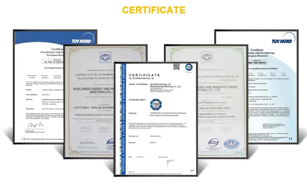 Product Certifications