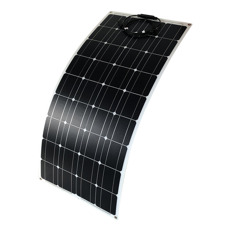 Cheap Factory Price Bendable Semi Thin Film Module Flexible Solar Panel with CE, TUV, RoHS Certificates