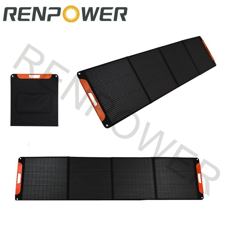 Hpbc Portable Lightweight High Efficiency Solar Charging Blanket for Camping Trips