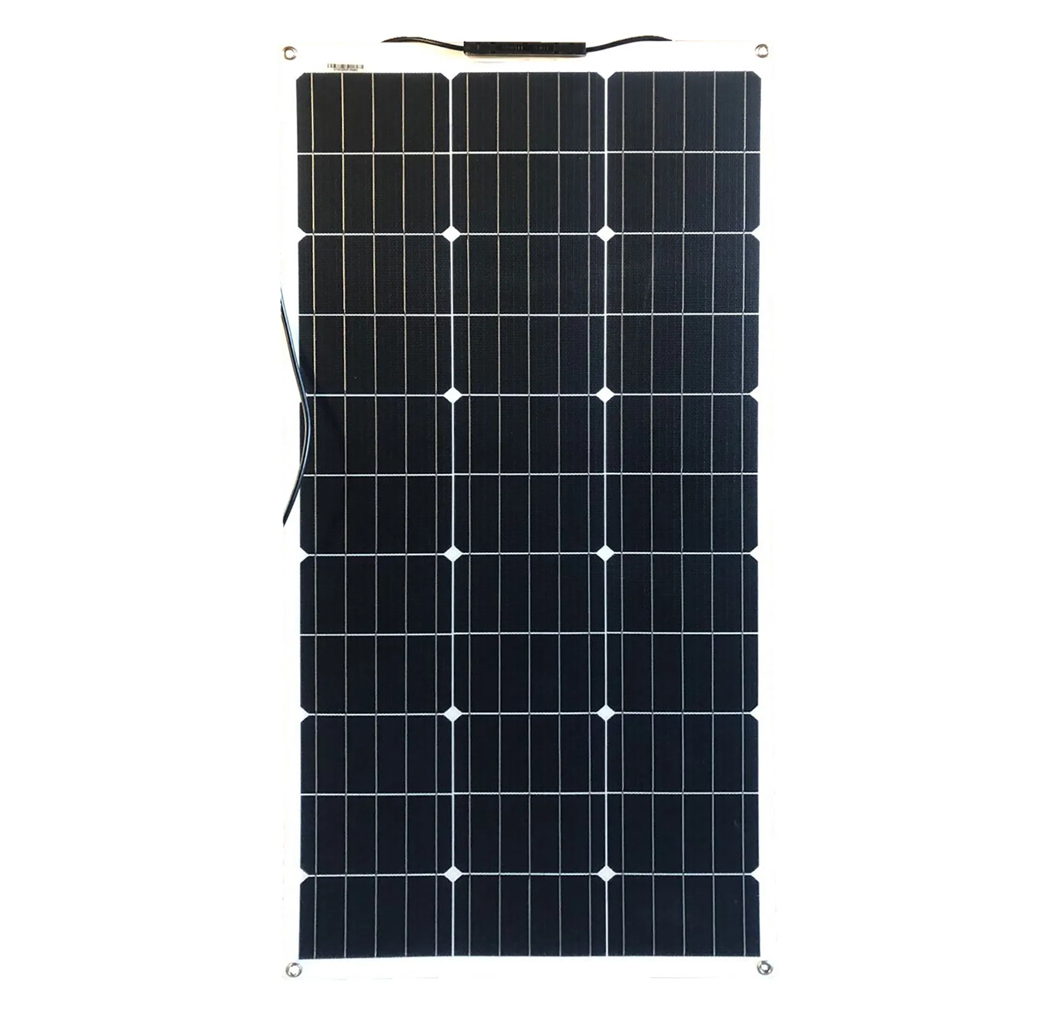 12V 100W Semi Flexible Solar Panel for RV Caravan Motorhome Camping Home