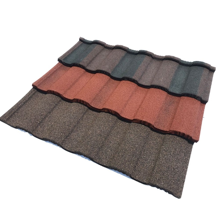 Hot Selling Stone Coated Metal Solar Roof Tile Photovoltaic