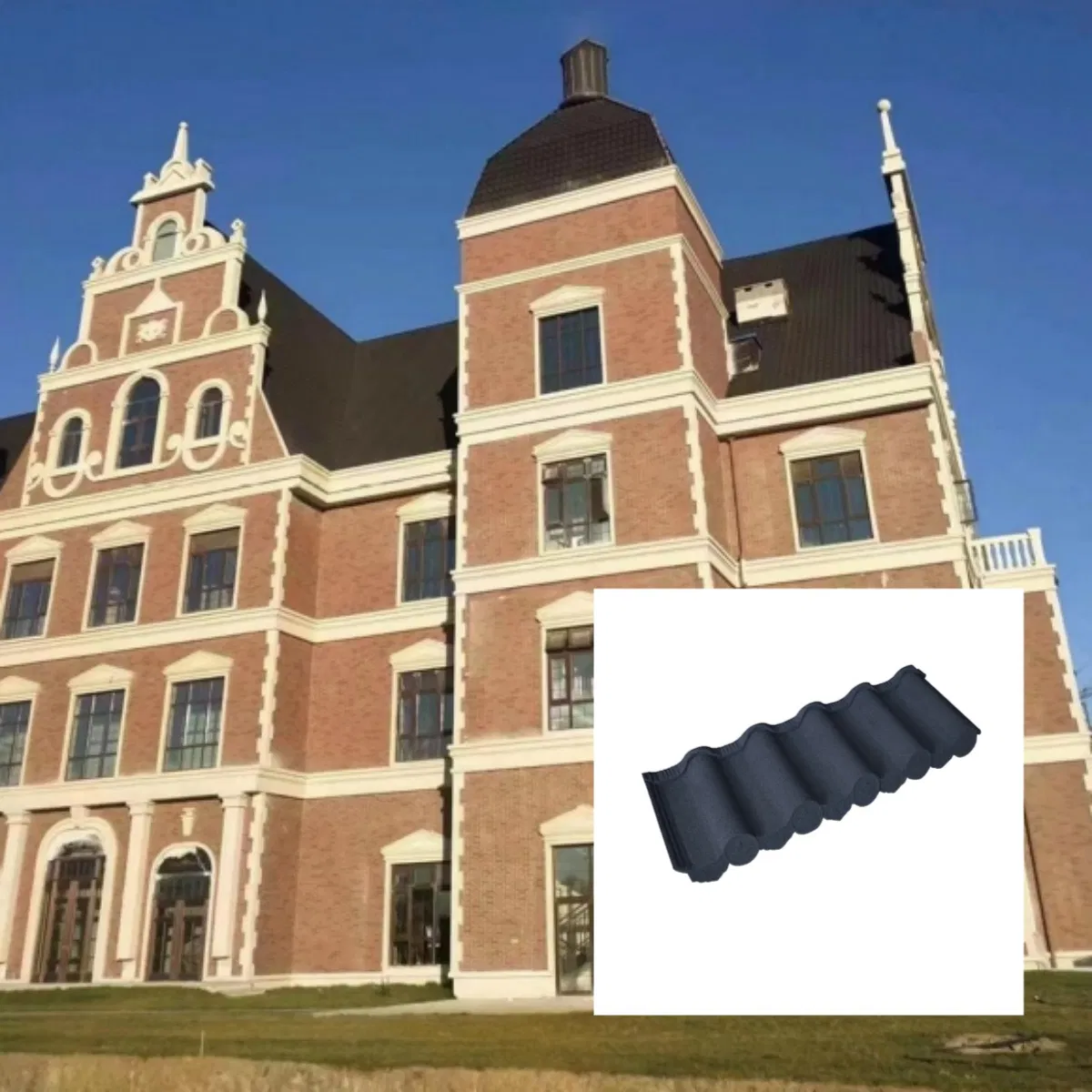 Lightweight Curved Solar Roof Tile for Unique Designs