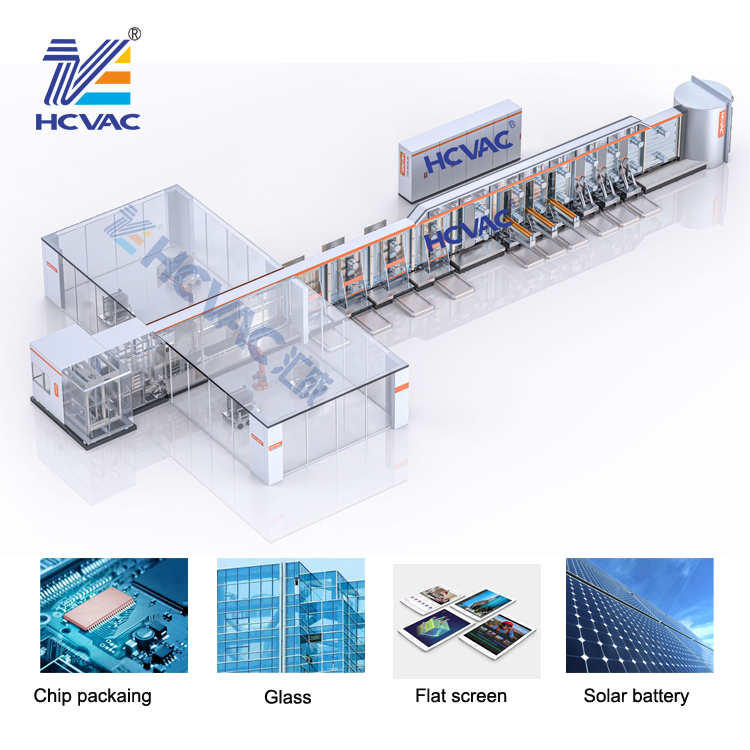 ITO Film Solar Cell Transparent Conductive Film Magnetron Sputtering Production Inline