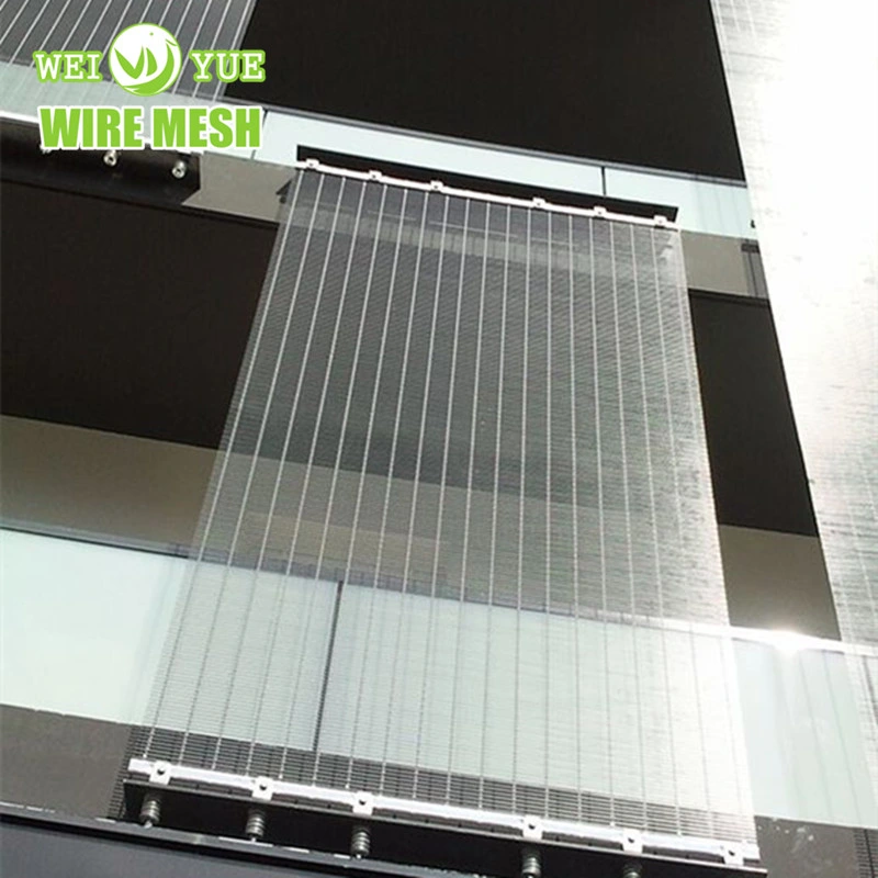 Decorative Stainless Steel Architectural Wire Mesh Metal Facade Mesh